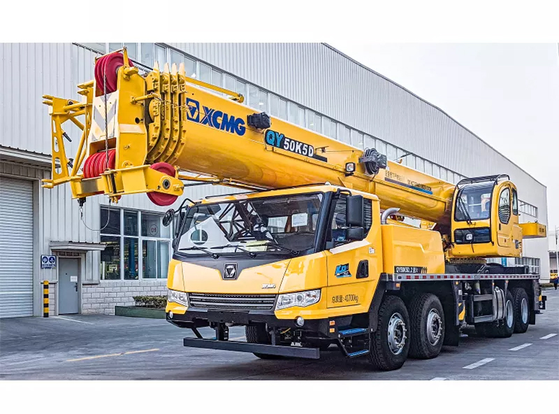 Xcmg Official New Model 50 Ton Mobile Crane Qy50k5d_2 Truck Cranes For Sale