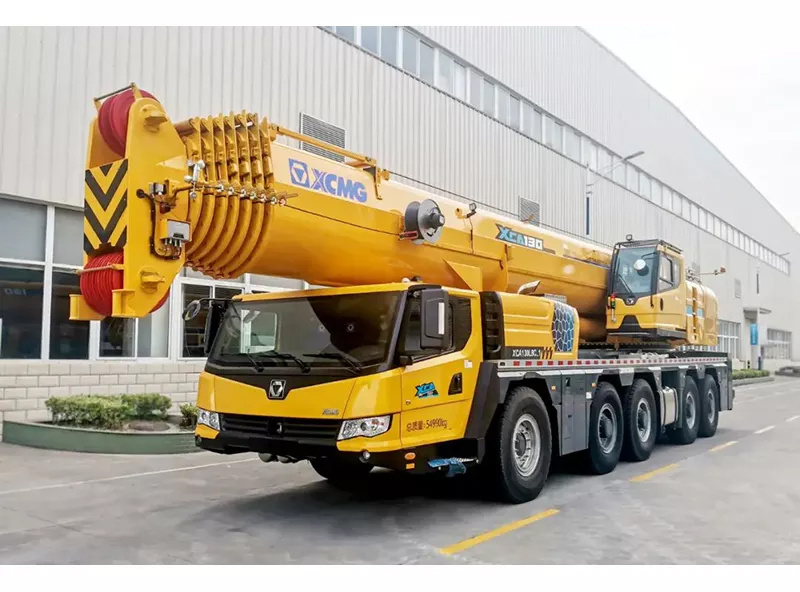 Xcmg Official New All Terrain Crane Xca130 130 Ton Crane Lifting With 85m 8-section Main Boom