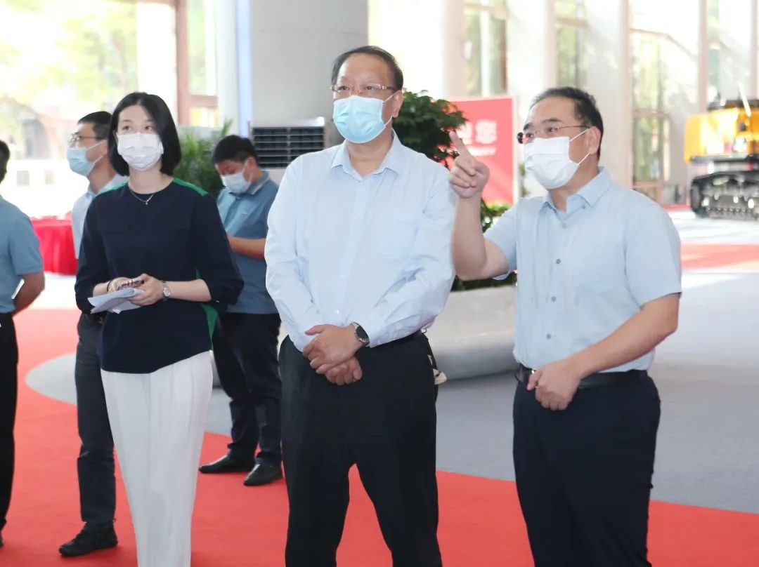 Li Xiaozhong, Member of the All-China Federation of Trade Unions Party Group, and His Delegation Investigate Sany