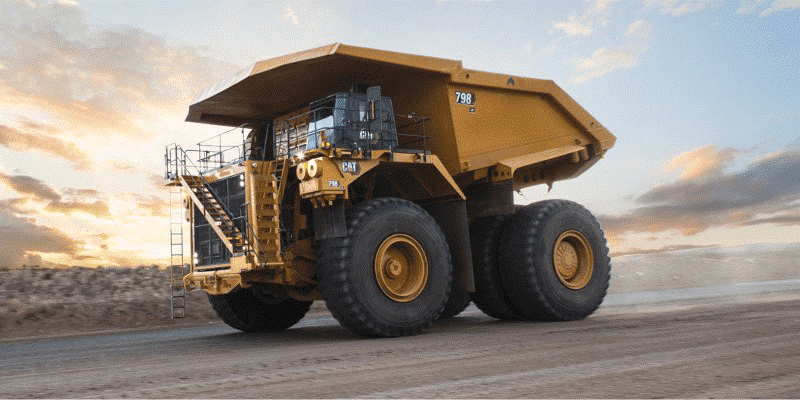 The world's largest copper mine fleet will all be updated with CAT ® 798 AC trucks