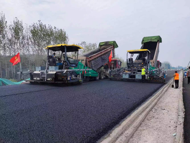 Zhucheng: Highway Engineering Construction "Accelerated Run"