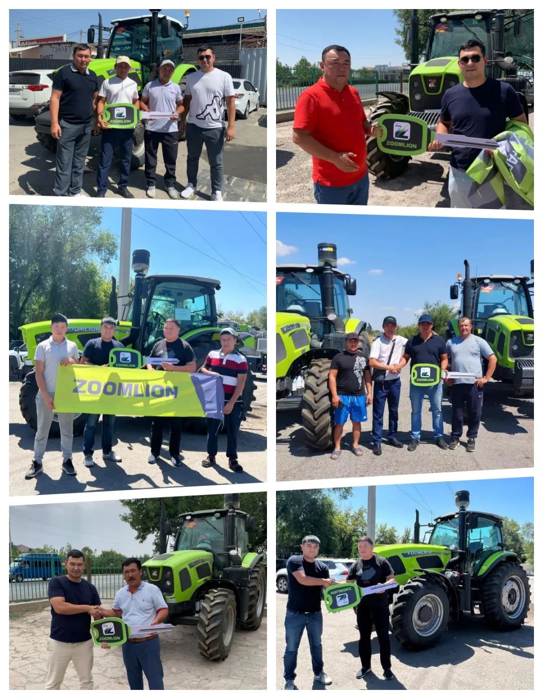 Zoomlion RSPro Series Tractors Sell Well in Kazakhstan