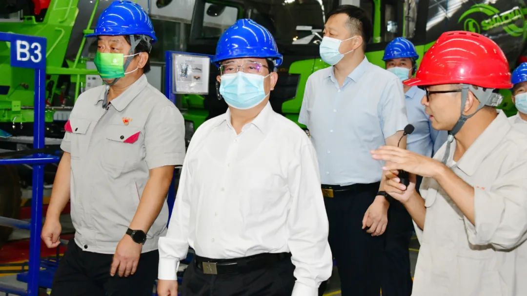 Xu Yixian, Deputy Secretary and Mayor of Luoyang Municipal Party Committee, and His Delegation Investigated CIMC Lingyu