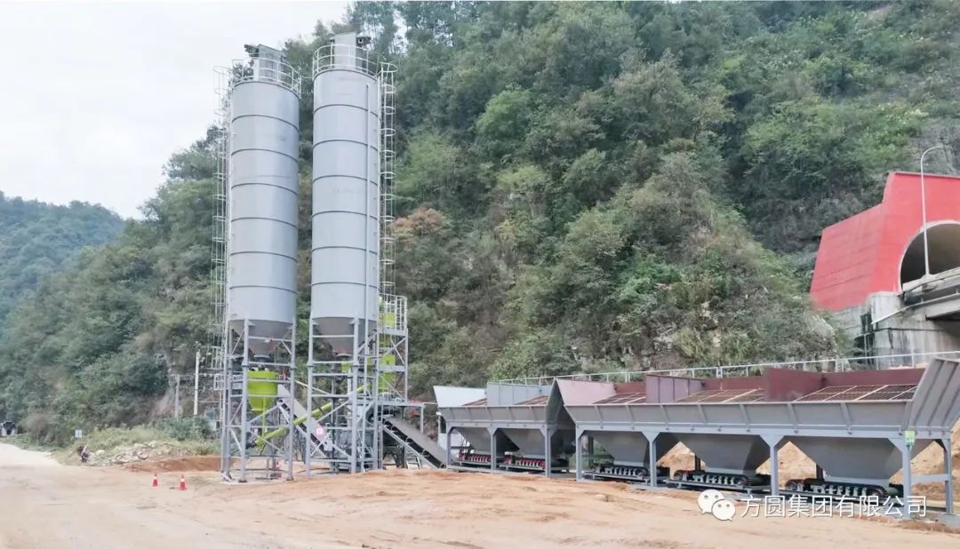 Fangyuan Stabilized Soil Mixing Station Participates in the Construction of Yichang Huimin Project