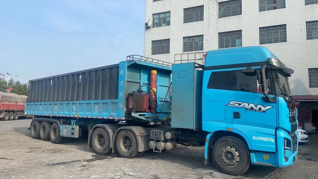 Income of more than 1 million yuan | Huiyuan Gas started to use Sany Electric Heavy Truck for 4 months to reduce costs and increase efficiency significantly