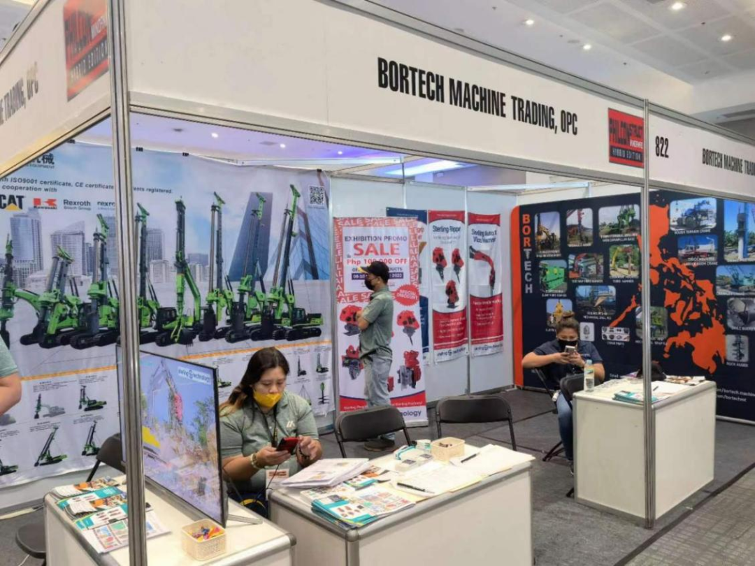 Taixin Machinery landed in the Philippines (Davao) International Machinery and Construction Exhibition in 2022 and won many orders.