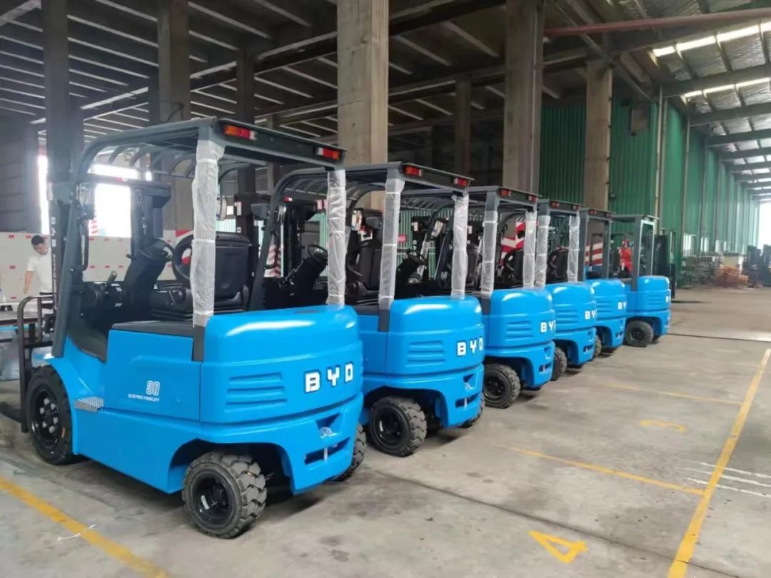 Cohesion Enabling "Double Carbon" — — BYD Forklift Helps Sino-Korean Petrochemical Cleaner Production