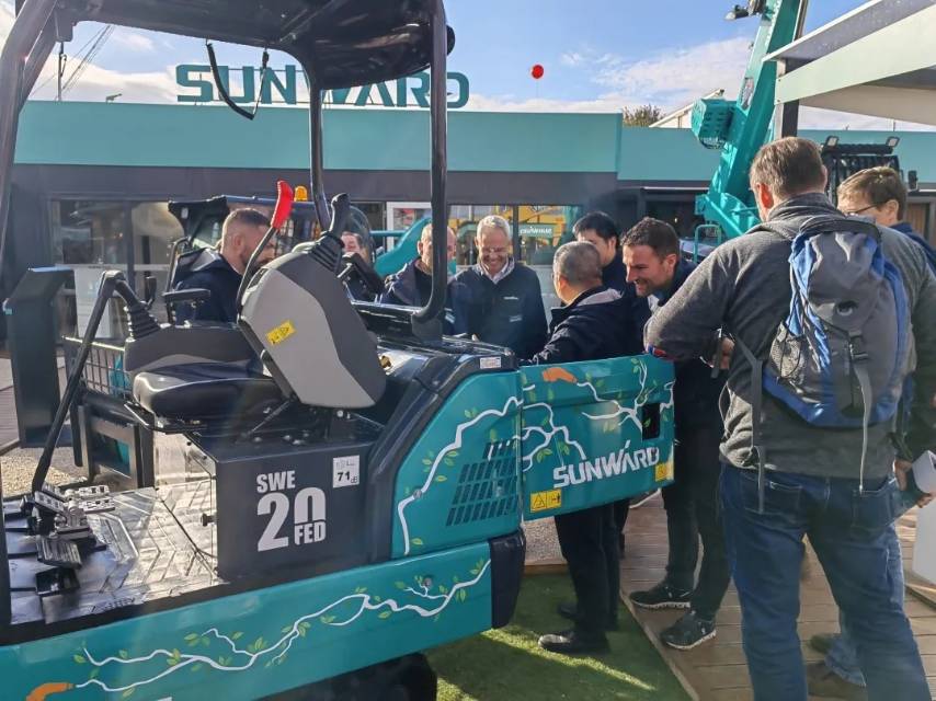 [Live] Sunward Intelligence Makes a Splendid Appearance at Bauma 2022 ...
