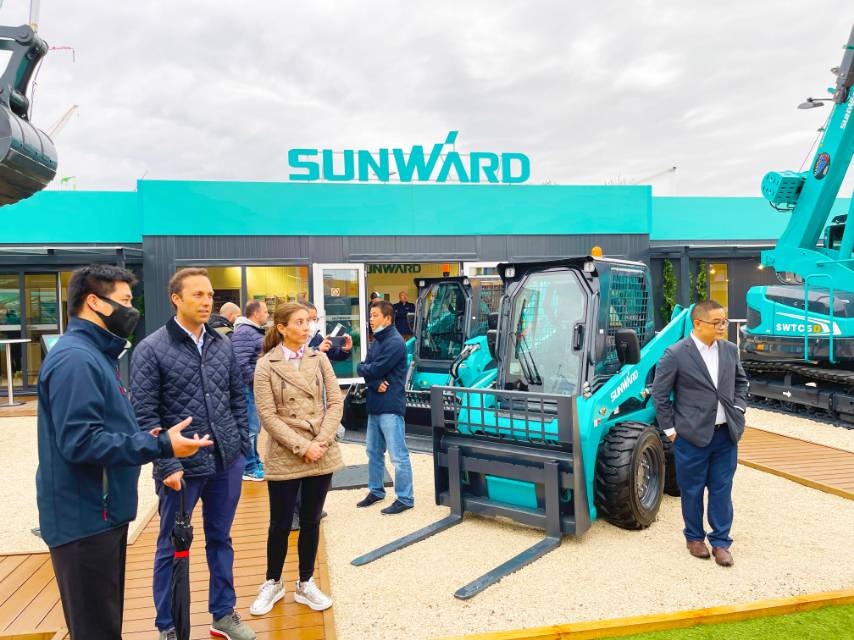 [Live] Sunward Intelligence Makes a Splendid Appearance at Bauma 2022 ...
