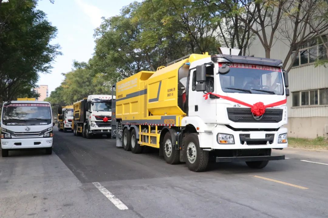 Gaoyuan Shenggong's Batch Equipment Centralized Departure Helps National Highway Construction