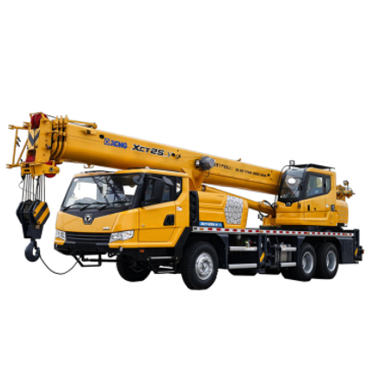 XCMG brand 5-section telescopic boom crane XCT25L5_Y 25 ton mobile truck crane