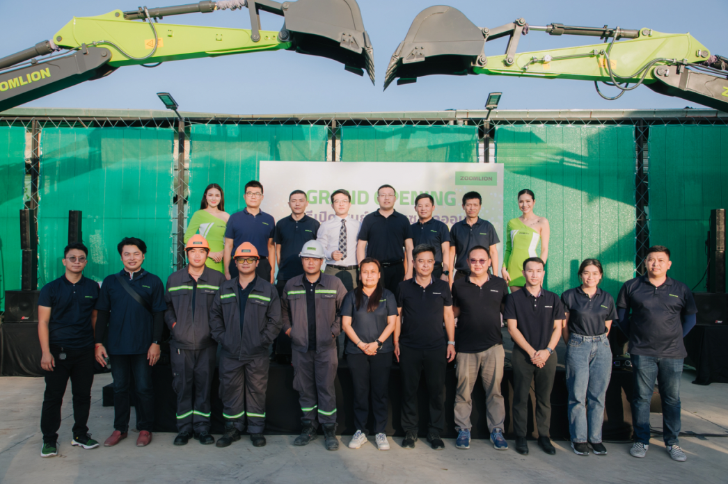 Customers Praise "Aurora Green", Chiang Mai Office of Zoomlion Thailand Subsidiary Opens