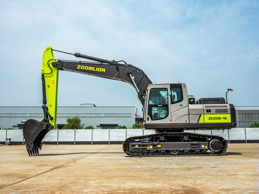 Aurora Green Dancing with Dragon City! Zoomlion ace excavator delivered in batches to Changzhou, Jiangsu