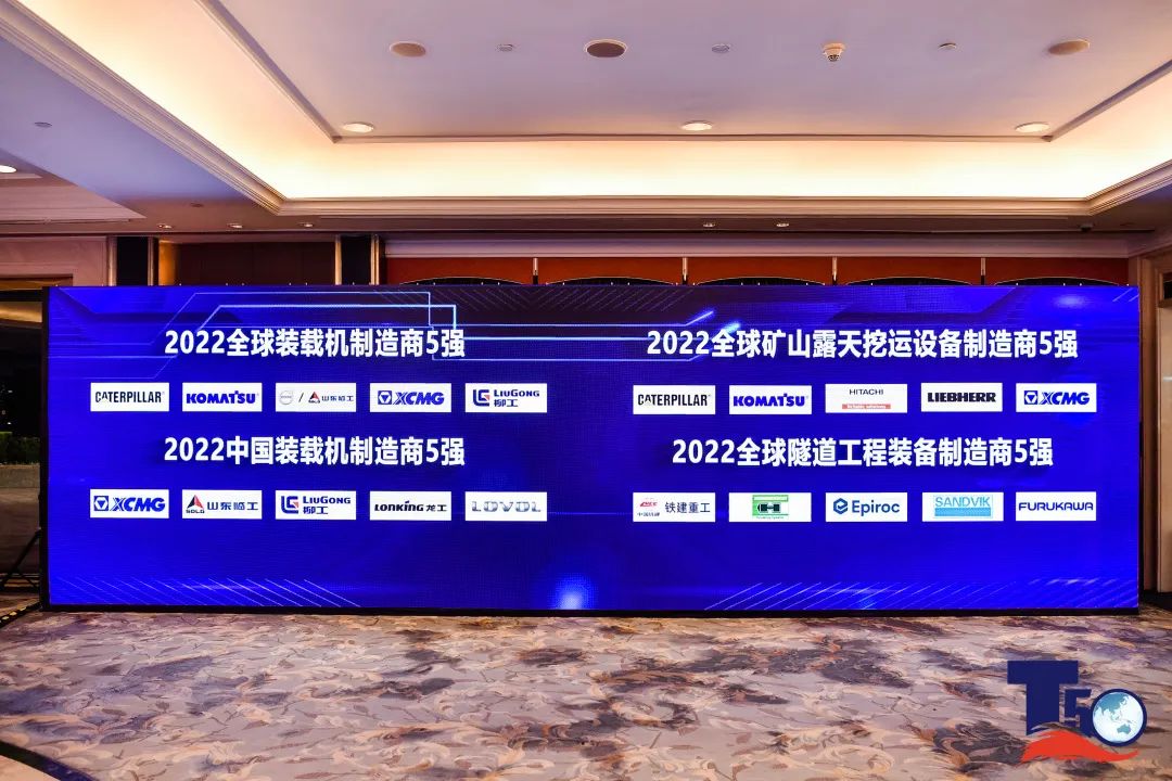 Crowned with many honors! Shandong Lingong 2022 Global Top 50 Construction Machinery Summit