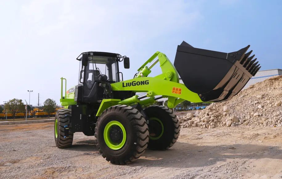 666！ Liugong Electric Loader Delivered in Batch, Green Whirlwind Blows Up