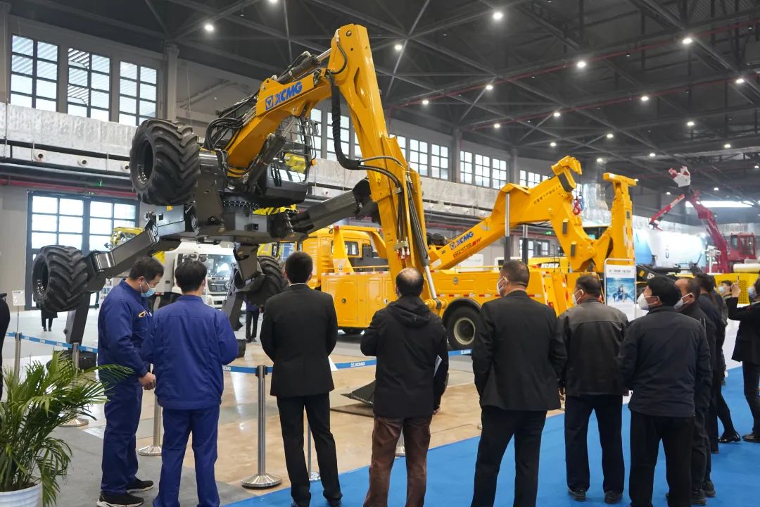 Super material! XCMG's 26 "Black Technologies" Appeared at China Security Expo