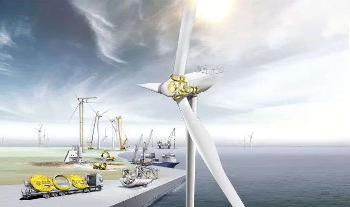 How to help wind power go to the deep sea? Liebherr offers this solution.