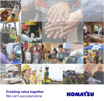 Approaching Komatsu — — Komatsu's Promise