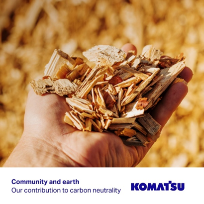 Approaching Komatsu — — the goal of carbon neutralization