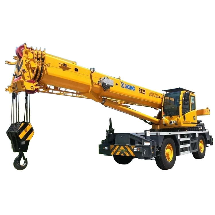 XCMG Official Xcr25L4 Mobile Lifting 25 Ton Rough Terrain Truck Crane Price