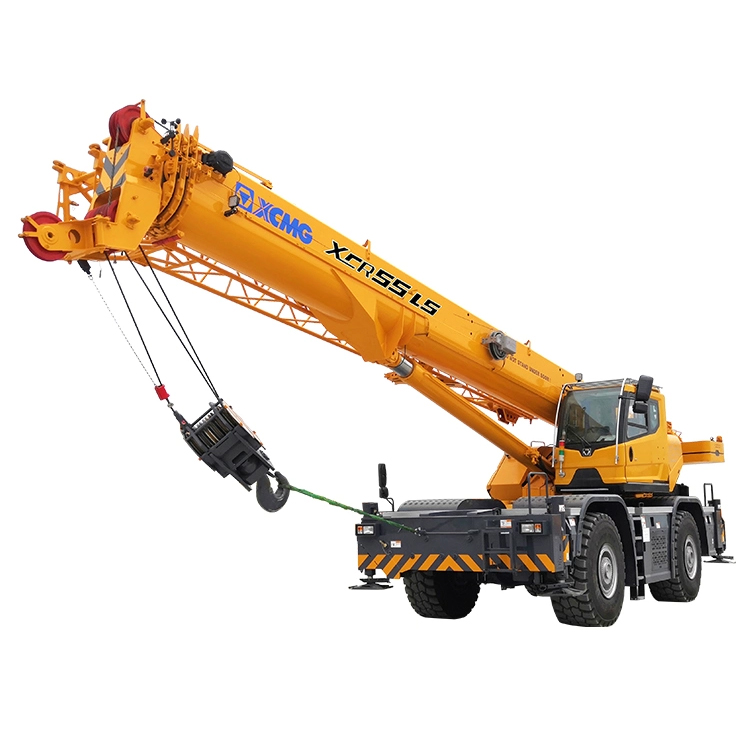 XCMG Official Xcr55L5 China 55 Ton Constructon Hydraulic Mobile Rough Terrain Crane