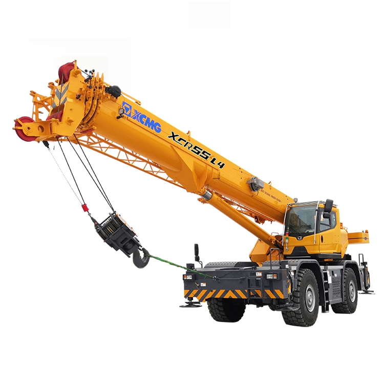 XCMG Construction Crane Xcr55L4 55 Ton Hydraulic Rough Terrain Crane for Sale