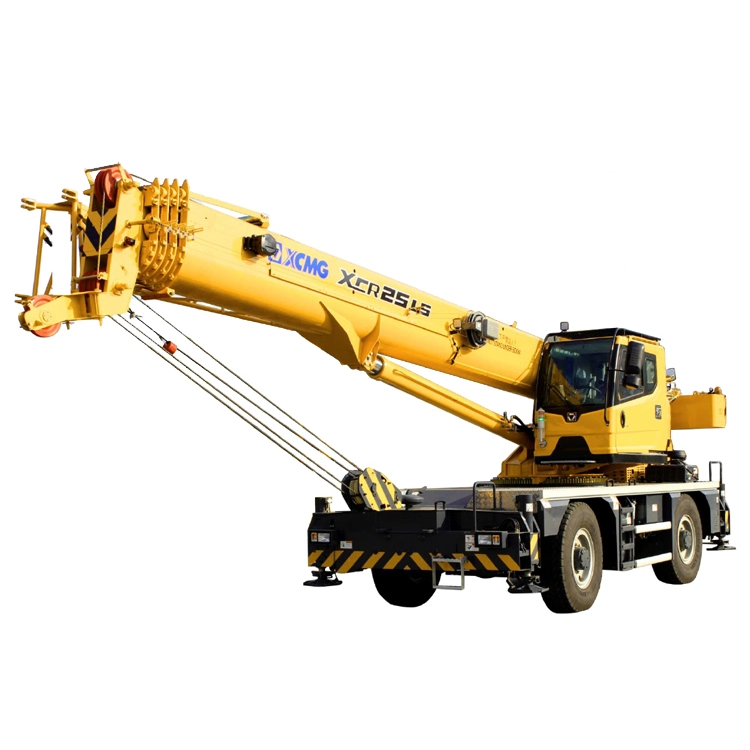 XCMG Manufacturer Rough Terrain Crane 25 Ton Small Construction Mobile Crane Xcr25L5 Price for Sale