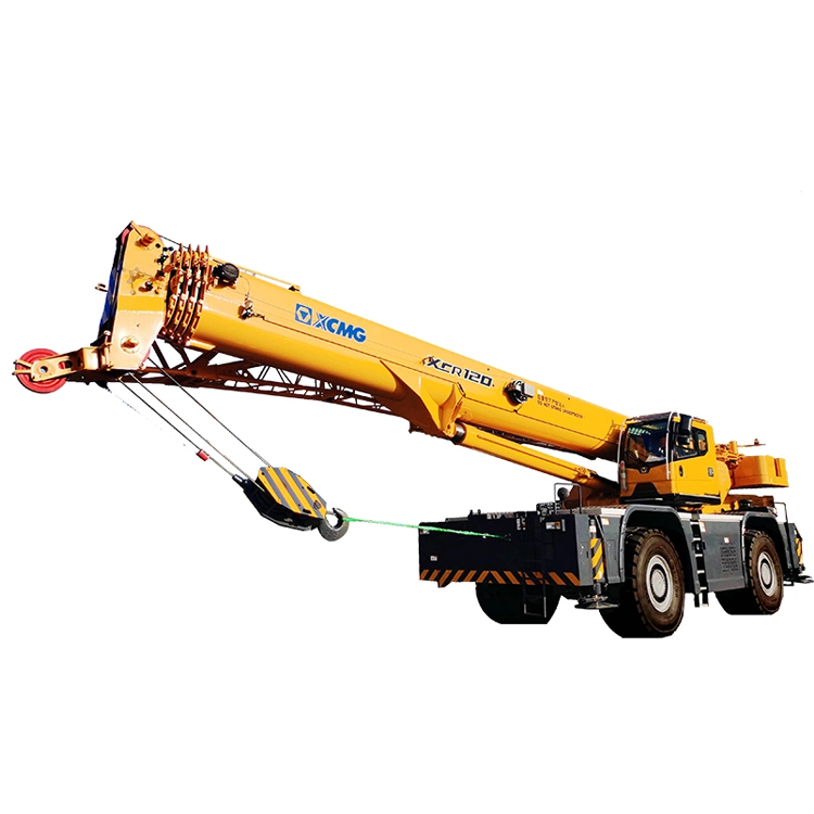 XCMG Top Brand Mobile Crane Xcr120 120 Ton 50m Rough Terrain Crane with Spare Parts