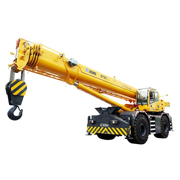 XCMG Rt60A Hot Sale 60 Ton Rough Terrain Tractor Crane for Sale