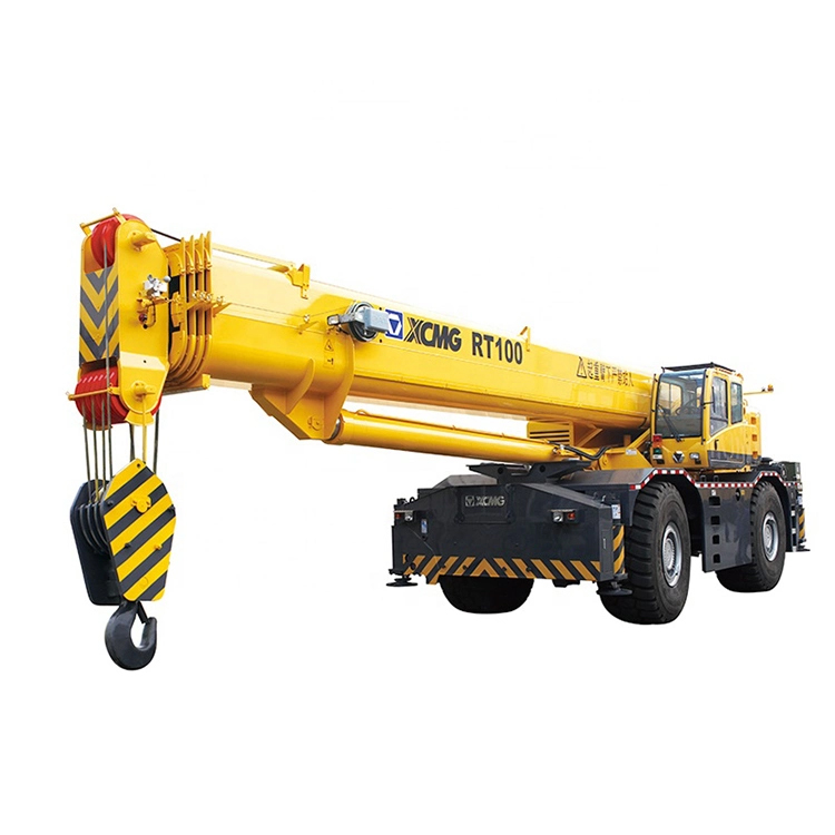 XCMG Factory Official Rt100 Rough Terrain Crane for Sale