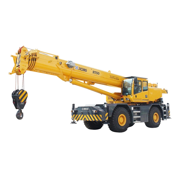 XCMG Rt50A Hot Sale 50 Ton Rough Terrain Tractor Crane for Sale
