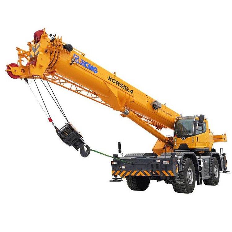 XCMG Official Xcr55L4 Hoist Machine China 50 Ton New Hydraulic Mobile 4 Wheel Rough Terrain Crane for Sale