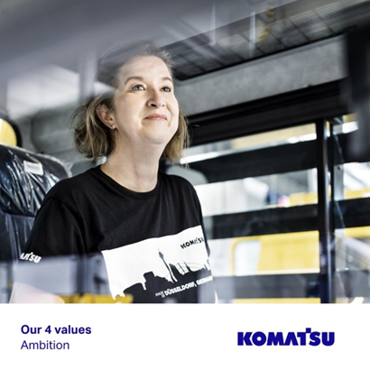 Approaching Komatsu — — Our Values: Challenge