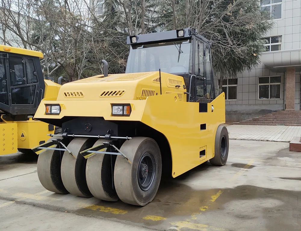 Road recommendation machine | 10 tons 16 tons tire roller "change show"!