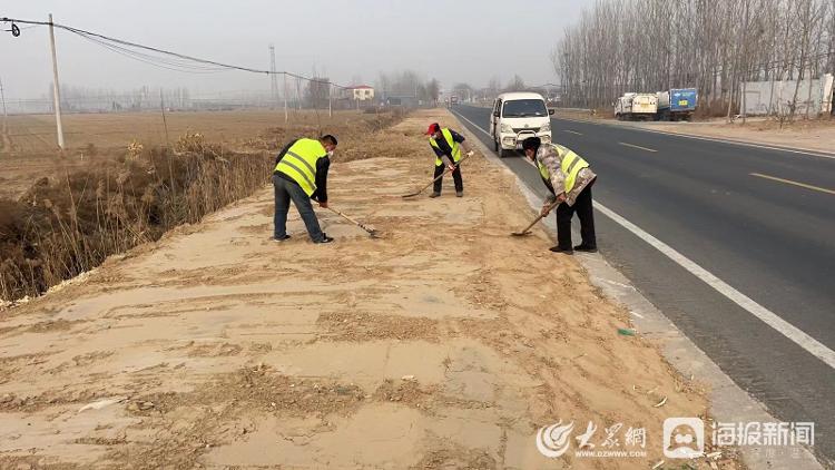 Ningjin Highway Sub-Center: Make Every Effort to Strengthen Highway Maintenance and Management after the Festival