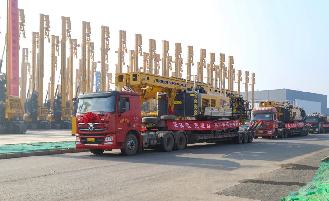 Go to the world in batches! XCMG Foundation Construction Machinery Welcomes a Good Start