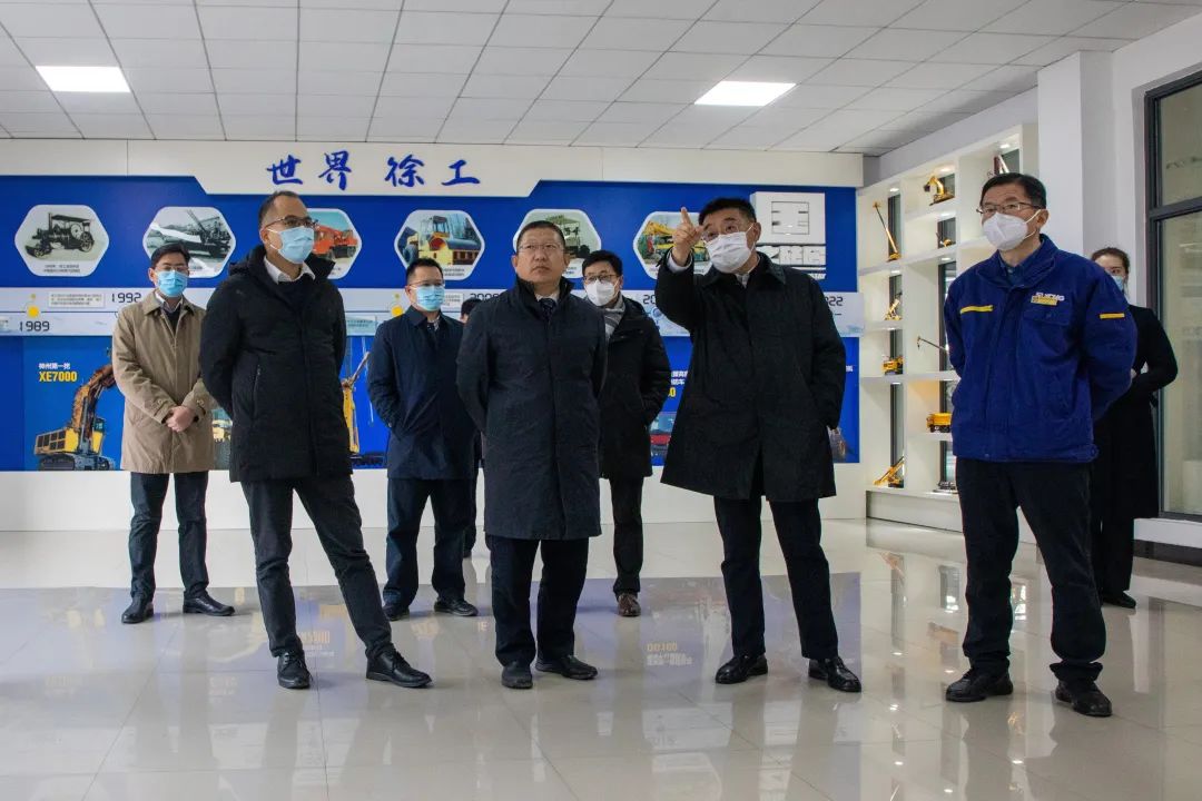 He Long, Senior Vice President of BYD Group and CEO of Fudi Battery, Visited XCMG