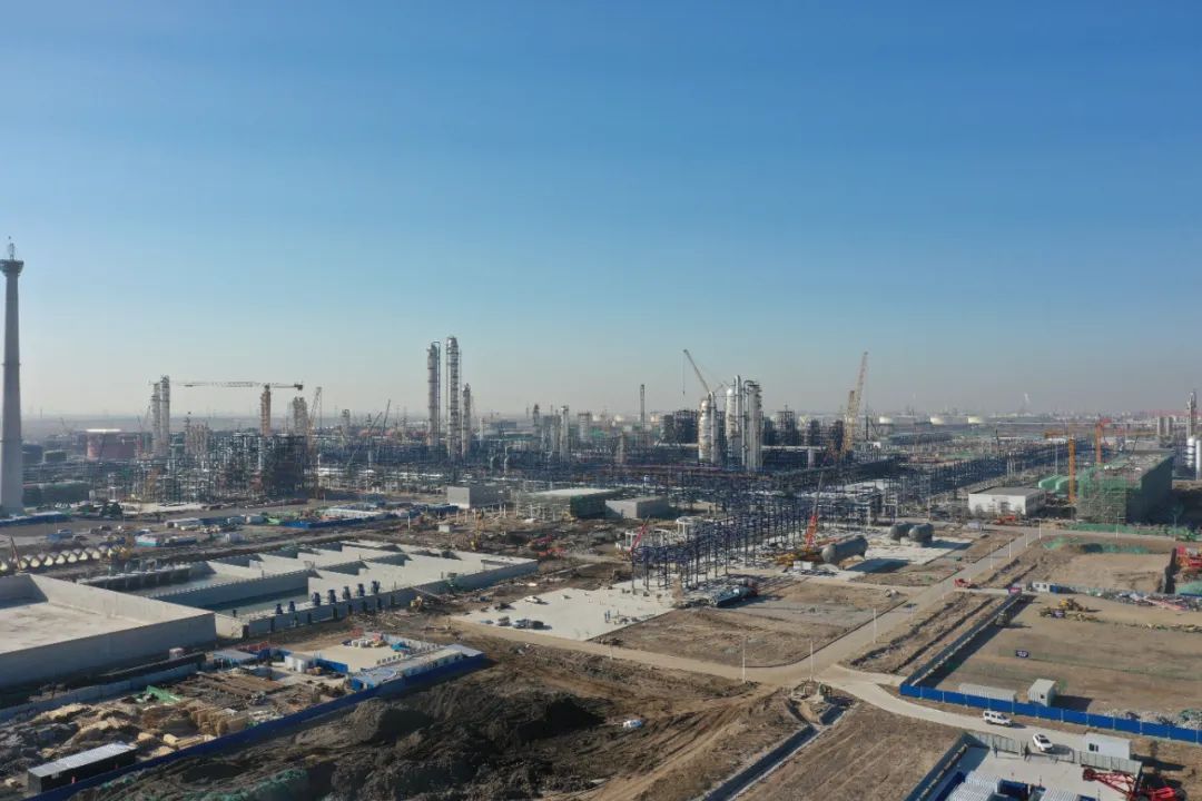 Develop high-end chemical industry! "Sanyihong" participated in the construction of Tianjin Petrochemical Nangang 1.2 million tons/year ethylene project