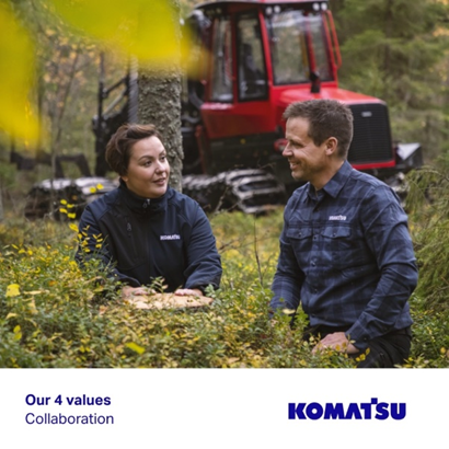 Approaching Komatsu — — Our Values: Creating Together