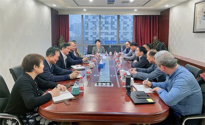 Liu Zhongxing, Executive Director of China Machinery Testing, and His Delegation Visited the Association for Discussion and Exchange