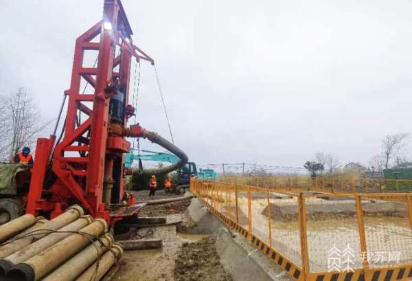 Construction of Nanjing-Huaian Intercity Railway