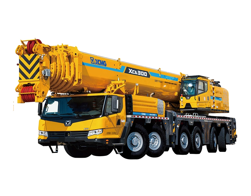 XCMG Offical 82m 8-Section Boom 300ton All Terrain Crane Xca300 with 118m Lifting Height