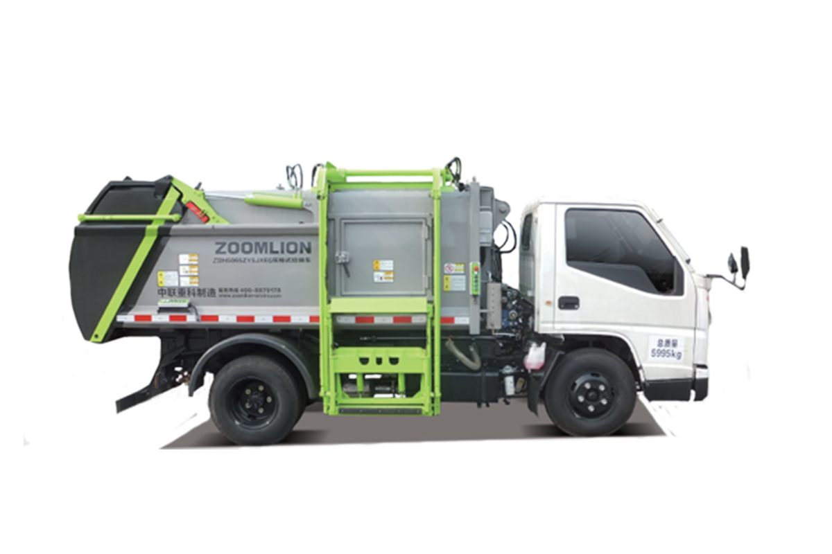 Zoomlion ZBH5073ZYSEQY6 Compression type garbage truck (side loading)