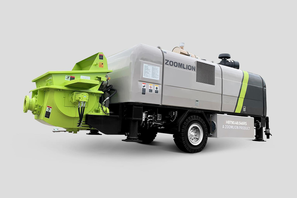 Zoomlion HBT90.48.546RS Diesel engine concrete pump