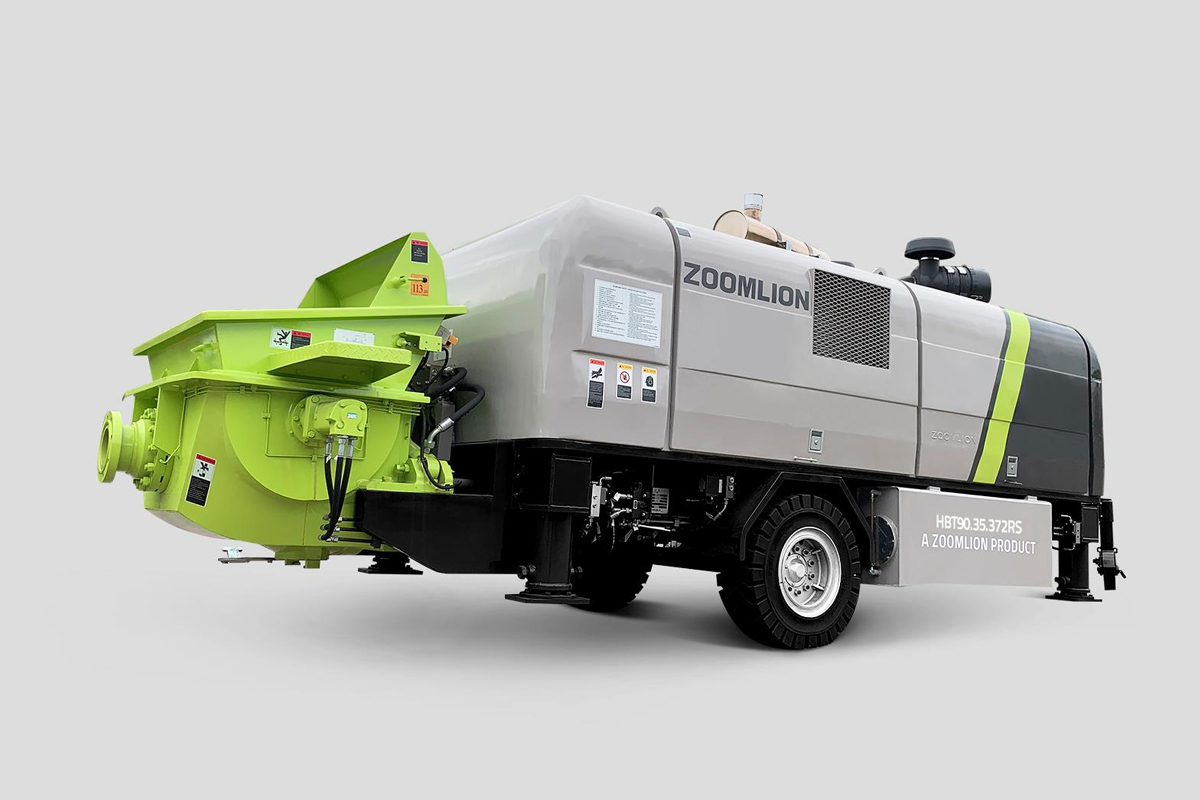 Zoomlion HBT90.35.372RS Diesel engine concrete pump