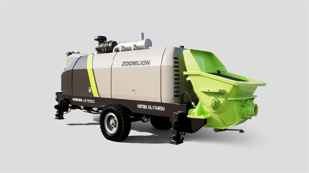 Zoomlion HBT80.16.174RSU Diesel engine concrete pump