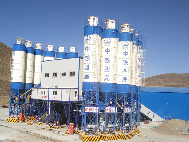 Shantui SjHZS120-5M Planta mezcladora de concreto