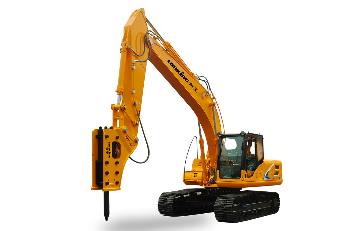 Lonking LG6150 Broken King Crawler hydraulic excavator