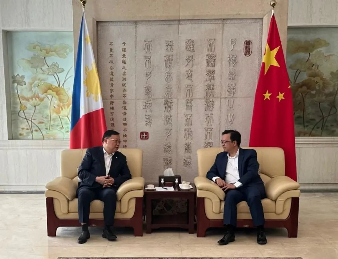 Leaders of CCCC paid a visit to Huang Xilian, Chinese Ambassador to the Philippines