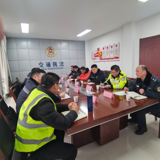 Five brigades of Lianxu make every effort to ensure the safety and smoothness of people's travel during the Spring Festival Transport